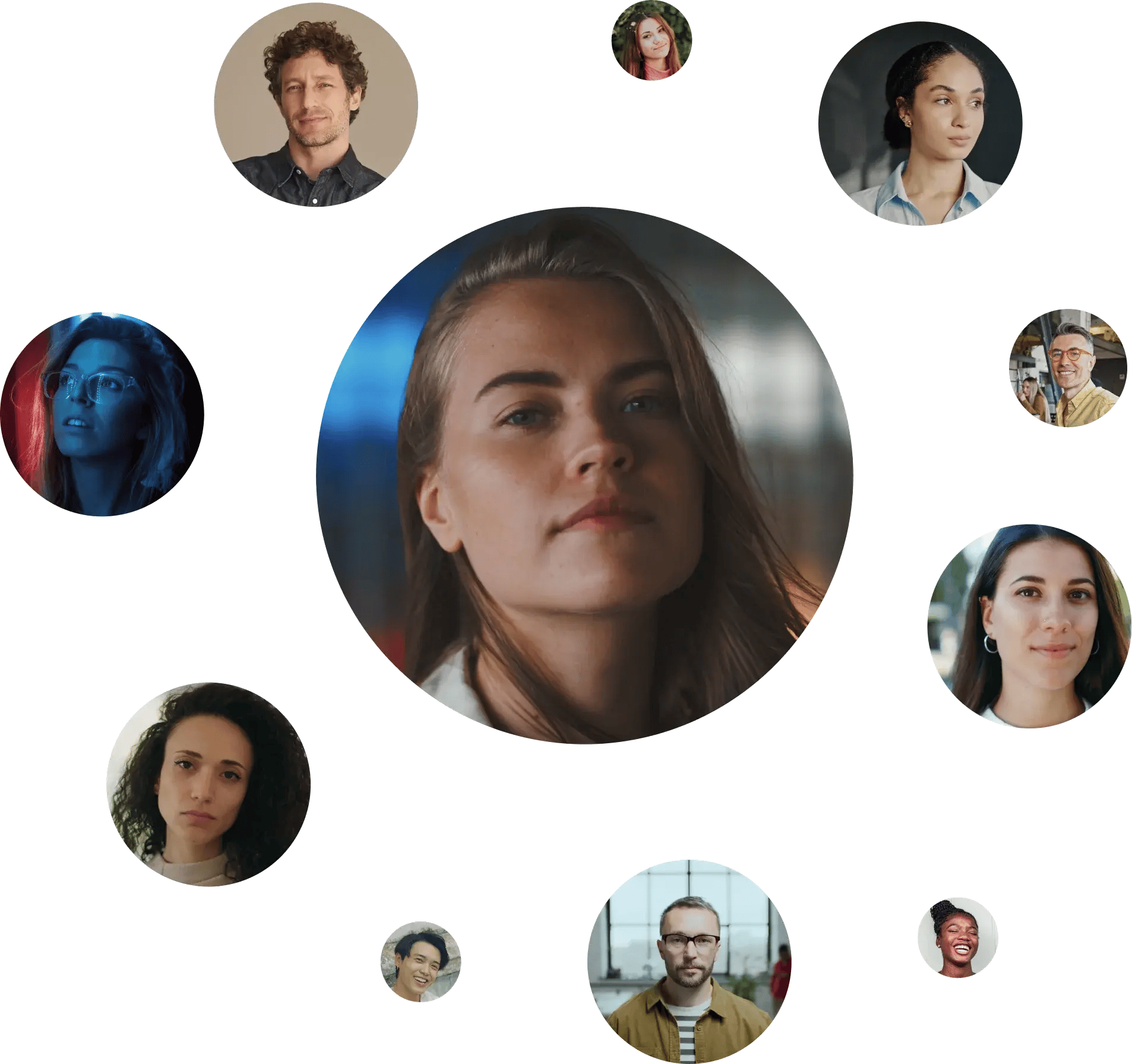 A cloud of portraits: the people behavioral health organizations serve